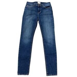 Hudson Krista Super Skinny Denim Blue Jeans Mid Rise Women's Size 26